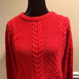 Hollister crew neck,Cable Knit Sweater size s
